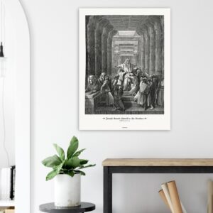 Joseph Reveals Himself to His Brothers — Genesis 45:01-24 — by Gustavo Doré — Museum-Quality Matte Paper Poster