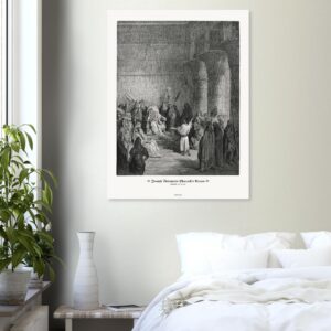 Joseph Interprets Pharaoh's Dream — Genesis 41:15-41 — by Gustavo Doré — Museum-Quality Matte Paper Poster