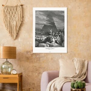 The Tower of Babel — Genesis 11:01-9 — by Gustavo Doré — Museum-Quality Matte Paper Poster