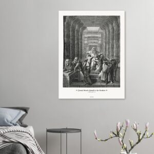 Joseph Reveals Himself to His Brothers — Genesis 45:01-24 — by Gustavo Doré — Museum-Quality Matte Paper Poster