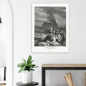 The Tower of Babel — Genesis 11:01-9 — by Gustavo Doré — Museum-Quality Matte Paper Poster