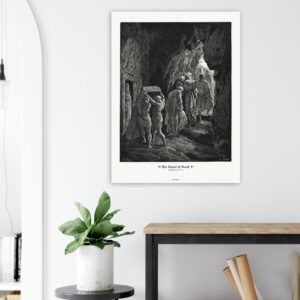 The Burial of Sarah — Genesis 23:01-20 — by Gustavo Doré — Museum-Quality Matte Paper Poster