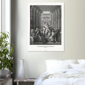 Joseph Reveals Himself to His Brothers — Genesis 45:01-24 — by Gustavo Doré — Museum-Quality Matte Paper Poster