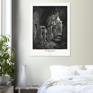 The Burial of Sarah — Genesis 23:01-20 — by Gustavo Doré — Museum-Quality Matte Paper Poster