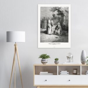 Eliezer and Rebekah at the Well — Genesis 24:10-26 — by Gustavo Doré — Museum-Quality Matte Paper Poster