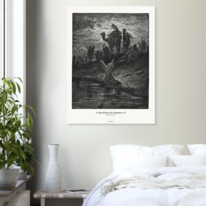 Jacob Prays for Protection — Genesis 32:09-23 — by Gustavo Doré — Museum-Quality Matte Paper Poster