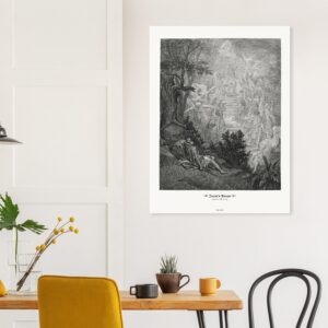 Jacob's Dream — Genesis 28:10-15 — by Gustavo Doré — Museum-Quality Matte Paper Poster