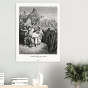 Joseph Is Sold by His Brothers — Genesis 37:13-36 — by Gustavo Doré — Museum-Quality Matte Paper Poster