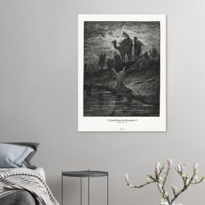 Jacob Prays for Protection — Genesis 32:09-23 — by Gustavo Doré — Museum-Quality Matte Paper Poster