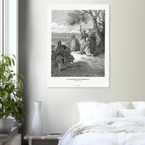 Noah Curses Ham and Canaan — Genesis 09:18-27 — by Gustavo Doré — Museum-Quality Matte Paper Poster