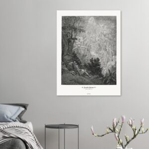 Jacob's Dream — Genesis 28:10-15 — by Gustavo Doré — Museum-Quality Matte Paper Poster