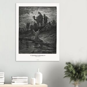 Jacob Prays for Protection — Genesis 32:09-23 — by Gustavo Doré — Museum-Quality Matte Paper Poster