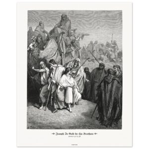 Joseph Is Sold by His Brothers — Genesis 37:13-36 — by Gustavo Doré — Museum-Quality Matte Paper Poster