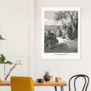 Noah Curses Ham and Canaan — Genesis 09:18-27 — by Gustavo Doré — Museum-Quality Matte Paper Poster