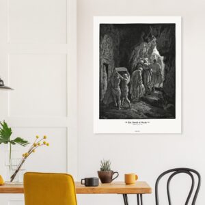 The Burial of Sarah — Genesis 23:01-20 — by Gustavo Doré — Museum-Quality Matte Paper Poster