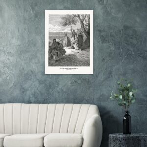 Noah Curses Ham and Canaan — Genesis 09:18-27 — by Gustavo Doré — Museum-Quality Matte Paper Poster