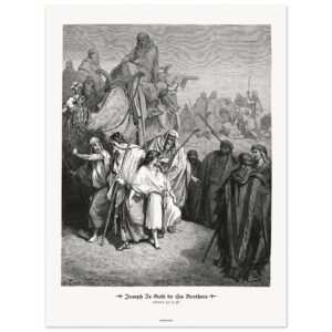 Joseph Is Sold by His Brothers — Genesis 37:13-36 — by Gustavo Doré — Museum-Quality Matte Paper Poster