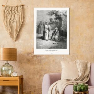 Eliezer and Rebekah at the Well — Genesis 24:10-26 — by Gustavo Doré — Museum-Quality Matte Paper Poster