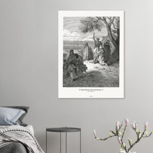 Noah Curses Ham and Canaan — Genesis 09:18-27 — by Gustavo Doré — Museum-Quality Matte Paper Poster