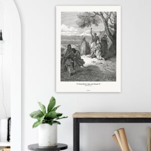 Noah Curses Ham and Canaan — Genesis 09:18-27 — by Gustavo Doré — Museum-Quality Matte Paper Poster