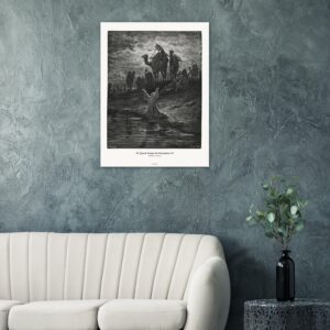 Jacob Prays for Protection — Genesis 32:09-23 — by Gustavo Doré — Museum-Quality Matte Paper Poster