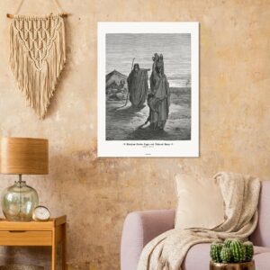 Abraham Sends Hagar and Ishmael Away — Genesis 21:01-14 — by Gustavo Doré — Museum-Quality Matte Paper Poster