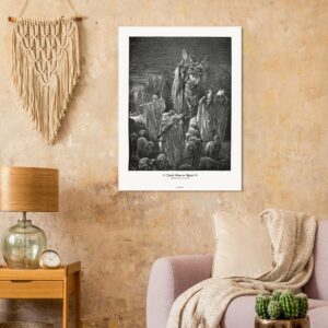 Jacob Goes to Egypt — Genesis 46:01-6,26-34 — by Gustavo Doré — Museum-Quality Matte Paper Poster