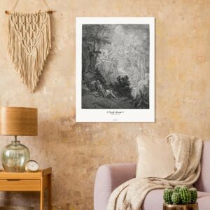 Jacob's Dream — Genesis 28:10-15 — by Gustavo Doré — Museum-Quality Matte Paper Poster