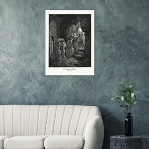 The Burial of Sarah — Genesis 23:01-20 — by Gustavo Doré — Museum-Quality Matte Paper Poster