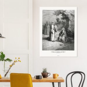 Eliezer and Rebekah at the Well — Genesis 24:10-26 — by Gustavo Doré — Museum-Quality Matte Paper Poster
