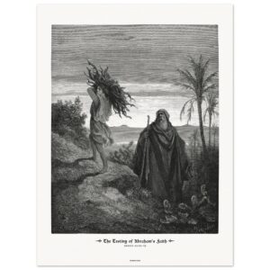 The Testing of Abraham's Faith — Genesis 22:02-19 — by Gustavo Doré — Museum-Quality Matte Paper Poster