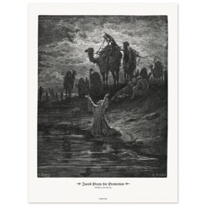 Jacob Prays for Protection — Genesis 32:09-23 — by Gustavo Doré — Museum-Quality Matte Paper Poster