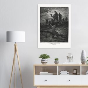 Jacob Prays for Protection — Genesis 32:09-23 — by Gustavo Doré — Museum-Quality Matte Paper Poster