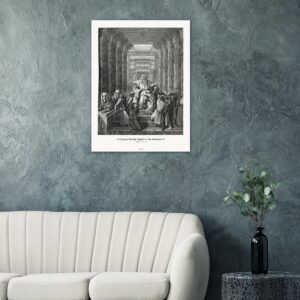 Joseph Reveals Himself to His Brothers — Genesis 45:01-24 — by Gustavo Doré — Museum-Quality Matte Paper Poster