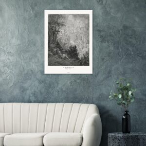 Jacob's Dream — Genesis 28:10-15 — by Gustavo Doré — Museum-Quality Matte Paper Poster