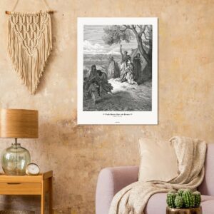 Noah Curses Ham and Canaan — Genesis 09:18-27 — by Gustavo Doré — Museum-Quality Matte Paper Poster