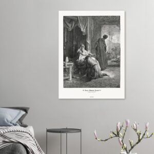 Isaac Blesses Jacob — Genesis 27:01-27 — by Gustavo Doré — Museum-Quality Matte Paper Poster