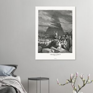 The Tower of Babel — Genesis 11:01-9 — by Gustavo Doré — Museum-Quality Matte Paper Poster